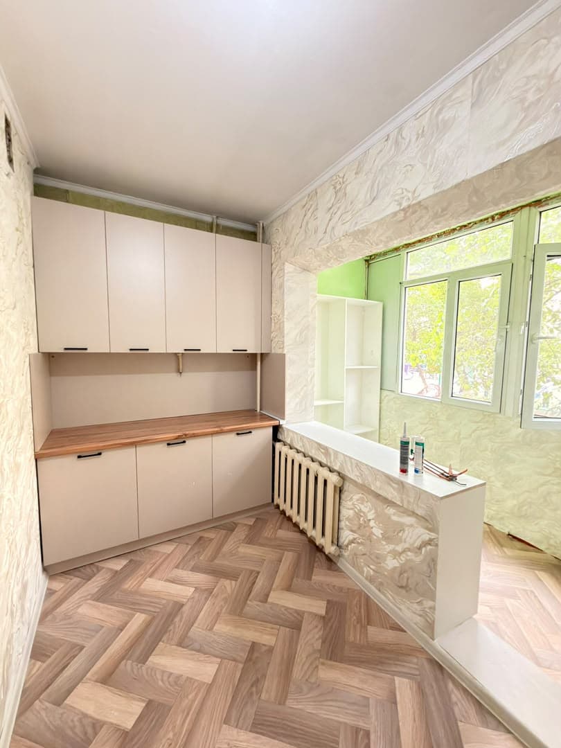 1 ком, 105 серия, 34 м2, этаж 1/9, Сост: Евроремонт