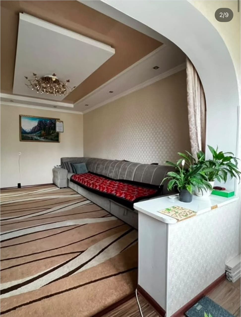 3 ком, 105 серия, 62 м2, этаж 6/9, Сост: Среднее